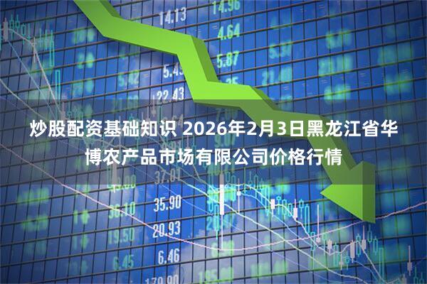 炒股配资基础知识 2026年2月3日黑龙江省华博农产品市场有限公司价格行情