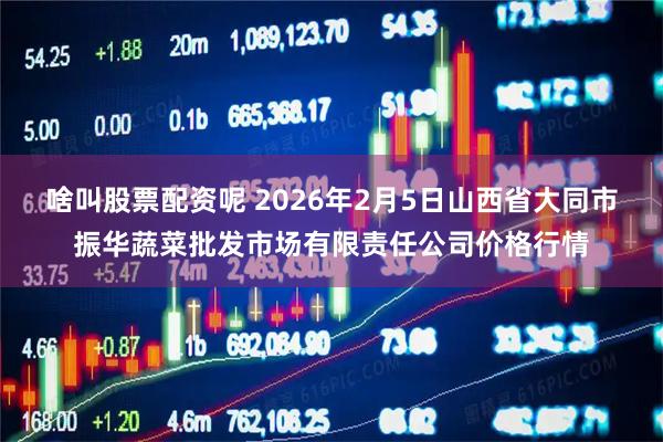 啥叫股票配资呢 2026年2月5日山西省大同市振华蔬菜批发市场有限责任公司价格行情